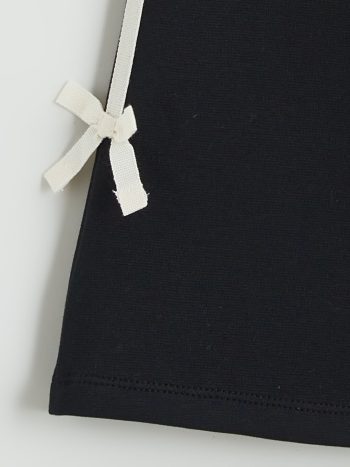 LCW Kids Black Bow Wide Leg Girls Tights