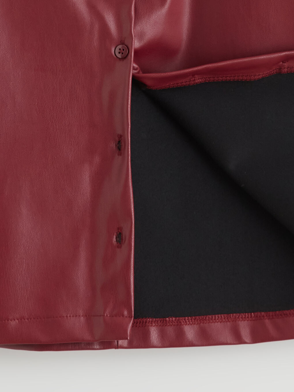 l_20252-w5n922z1-2dz_a2.jpg LCW Kids Burgundy Bow Detail Faux Leather Dress and Tights