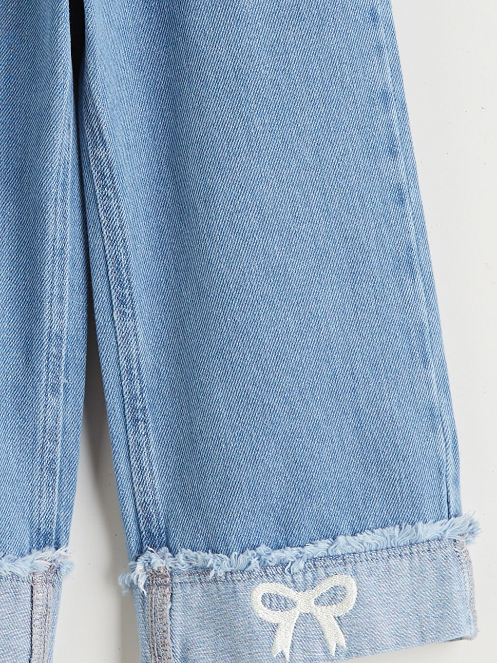 l_20252-w5ne63z1-507_a2.jpg LCW Kids Indigo Elastic Waist Wide Leg Girl's Jeans