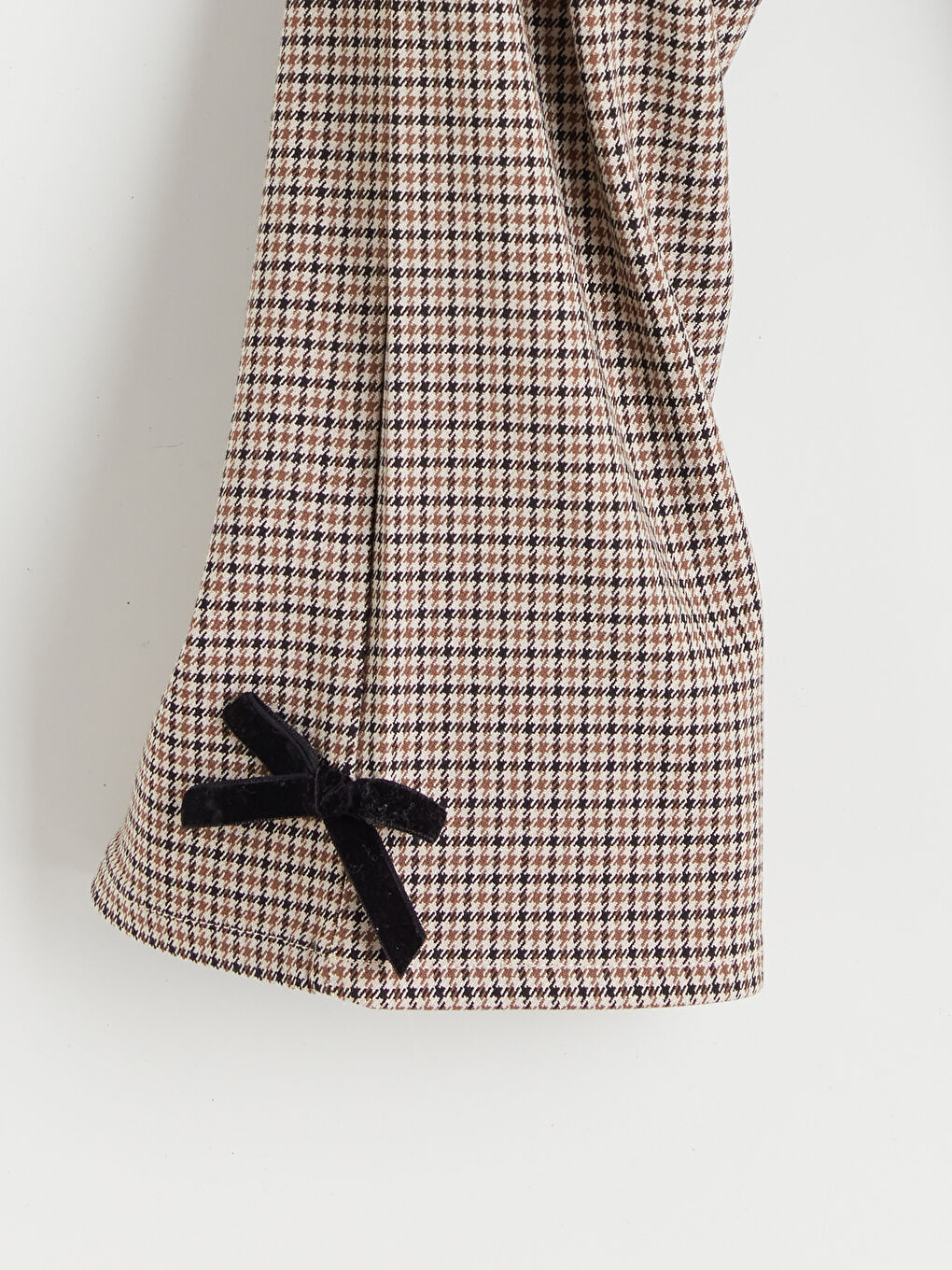 l_20252-w5nk14z1-lll_a1.jpg LCW Kids Brown Elastic Waist Bow Detail Girls' Pants