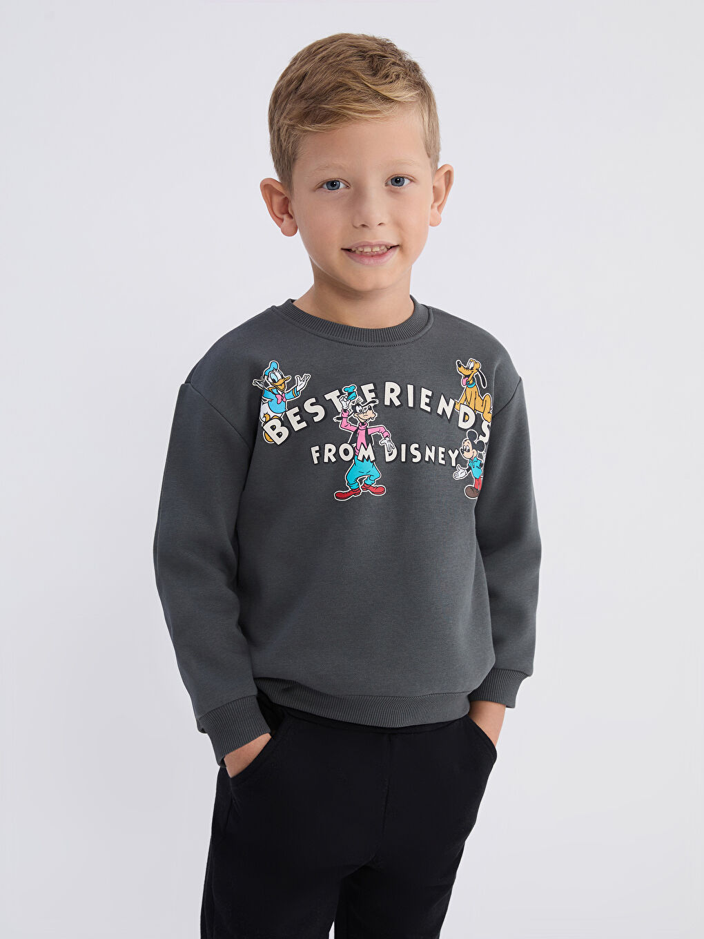 l_20252-w5ns02z1-hgl-100-15_5.jpg LCW Kids Gray Mickey Mouse Print Boys Sweatshirt