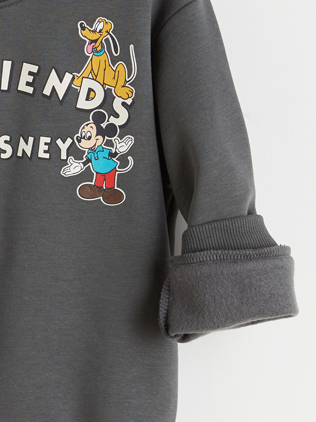 l_20252-w5ns02z1-hgl_a2.jpg LCW Kids Gray Mickey Mouse Print Boys Sweatshirt