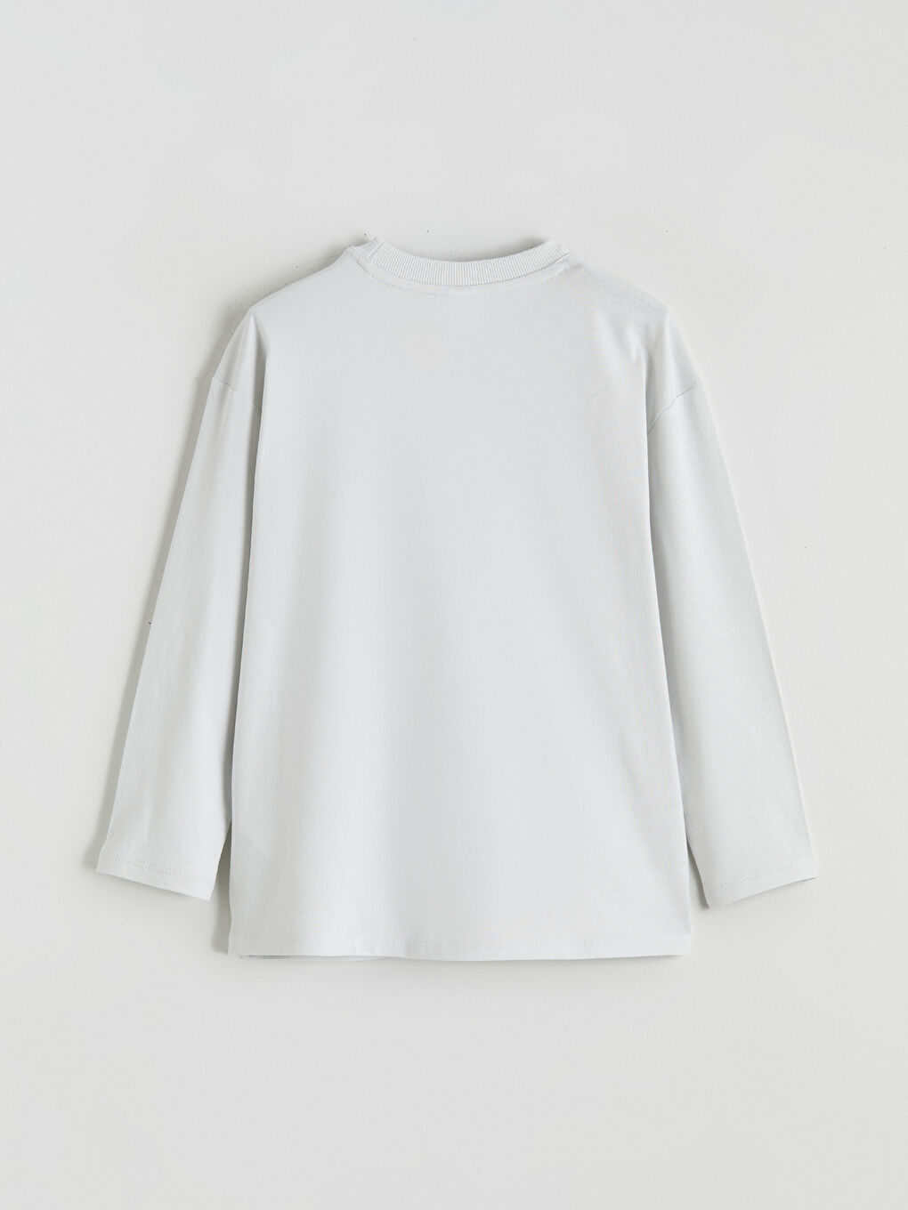 l_20252-w5nv12z1-kxt_a3.jpg LCW Kids Gray Printed Crew Neck T-Shirt Set for Boys