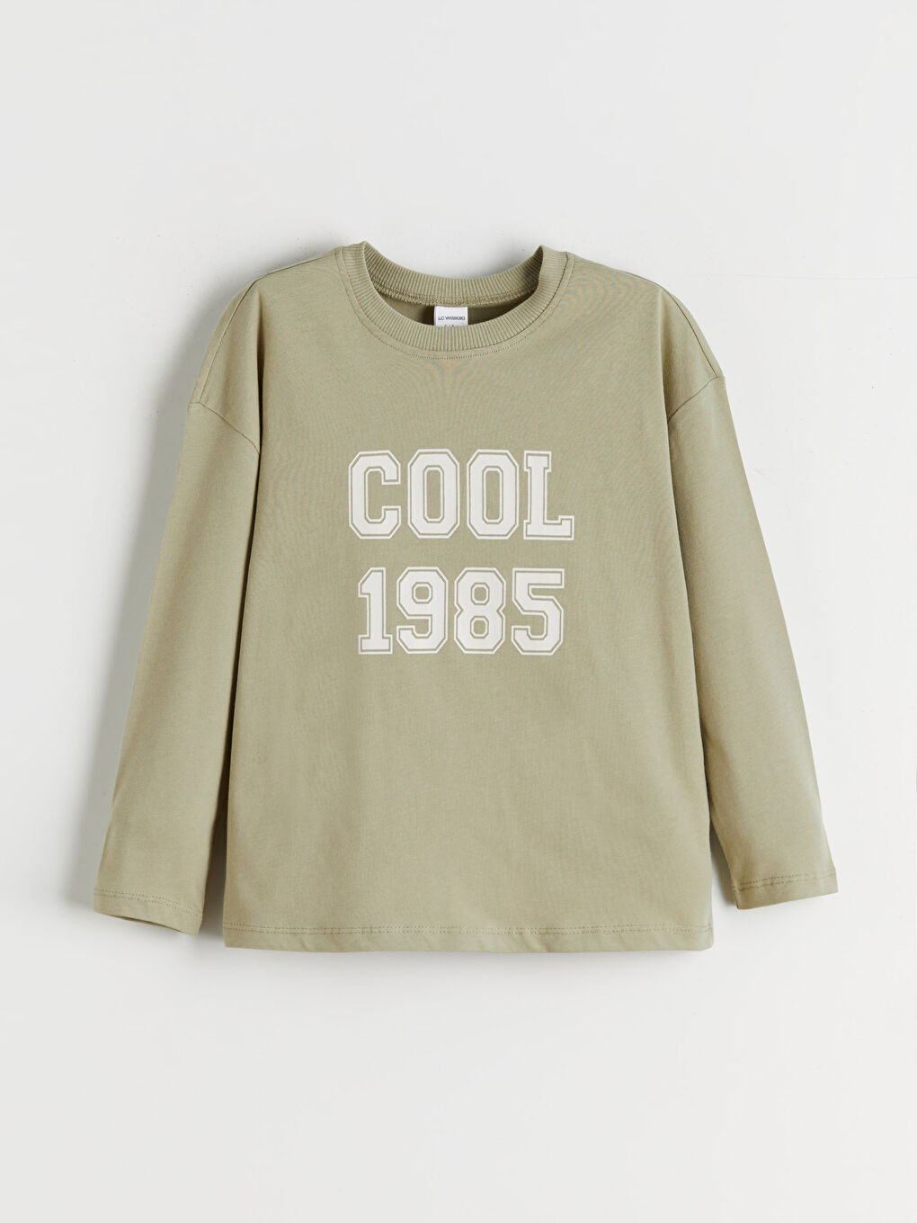 l_20252-w5nv40z1-qvk_a3.jpg LCW Baby Beige Printed Crew Neck T-Shirt Set for Boys