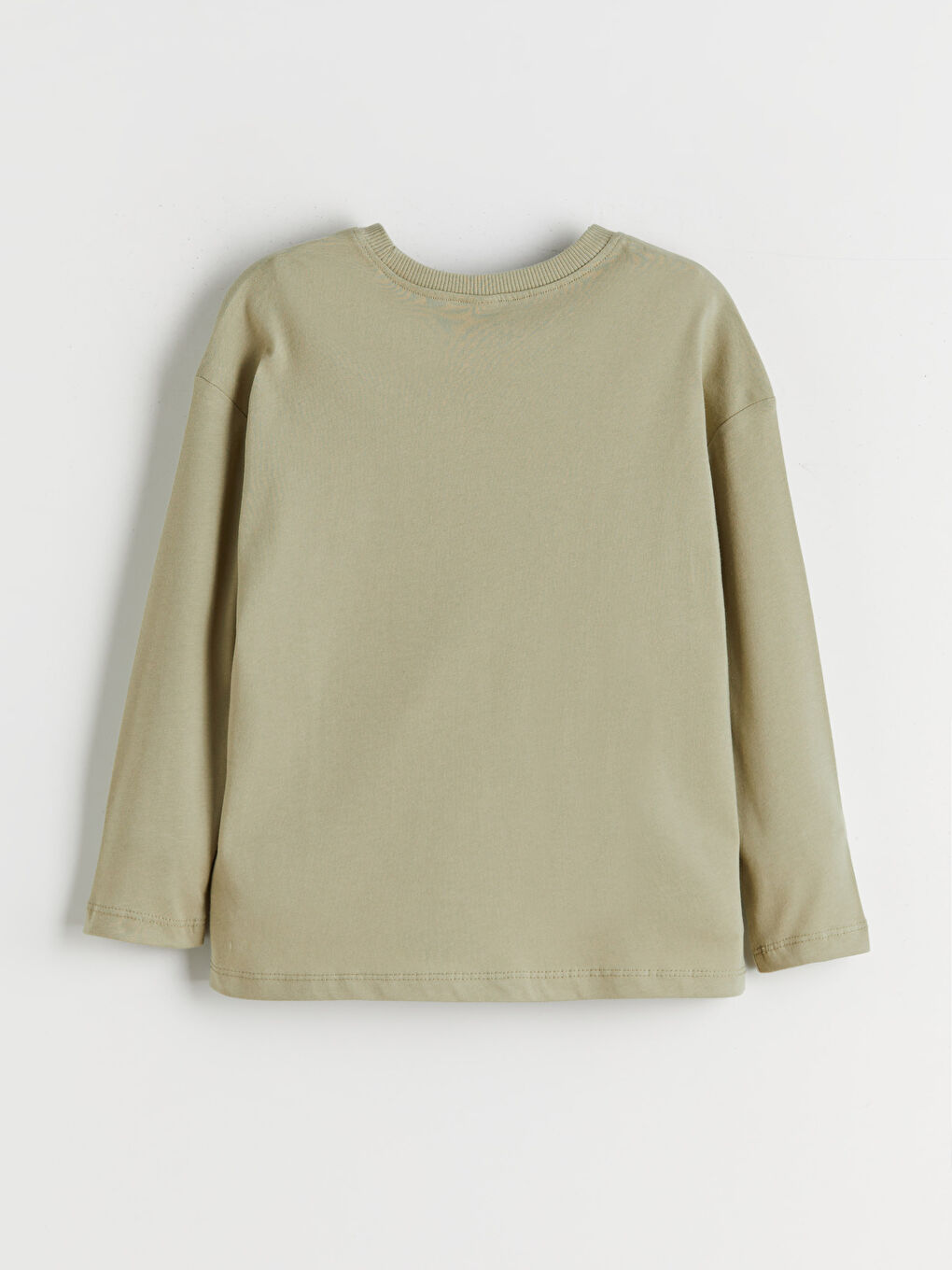 l_20252-w5nv40z1-qvk_a4.jpg LCW Baby Beige Printed Crew Neck T-Shirt Set for Boys