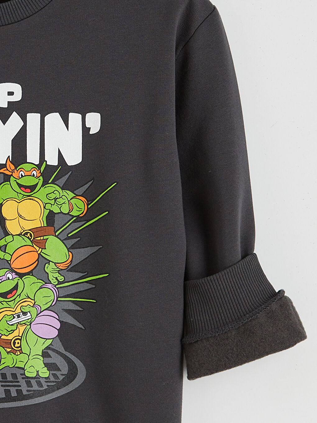 l_20252-w5o118z1-r4w_a3.jpg LCW Kids Charcoal Printed Boys Sweatshirt