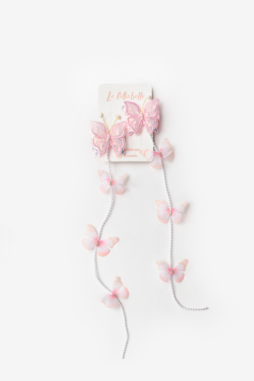 lemabelle_2FTCLS25SSGHAC005_1028_5_jpg.jpg Pink Butterfly Pearl Hanging Hairpin for Girls