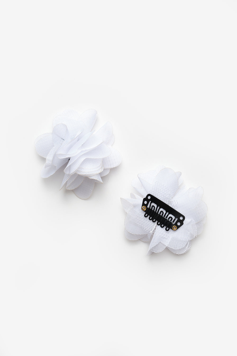 lemabelle_2FTLMB25AWGHAC019_1005_5_jpg.jpg White 2-Piece Tulle Flower Hair Clip Set for Babies