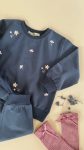 Navy Blue Sweatshirt Set for Ages 1-7